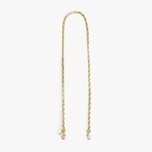 Clare V. Gold Crossbody Box Chain. BNNU.
